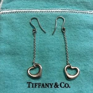 Tiffany & Co Open Heart Earrings